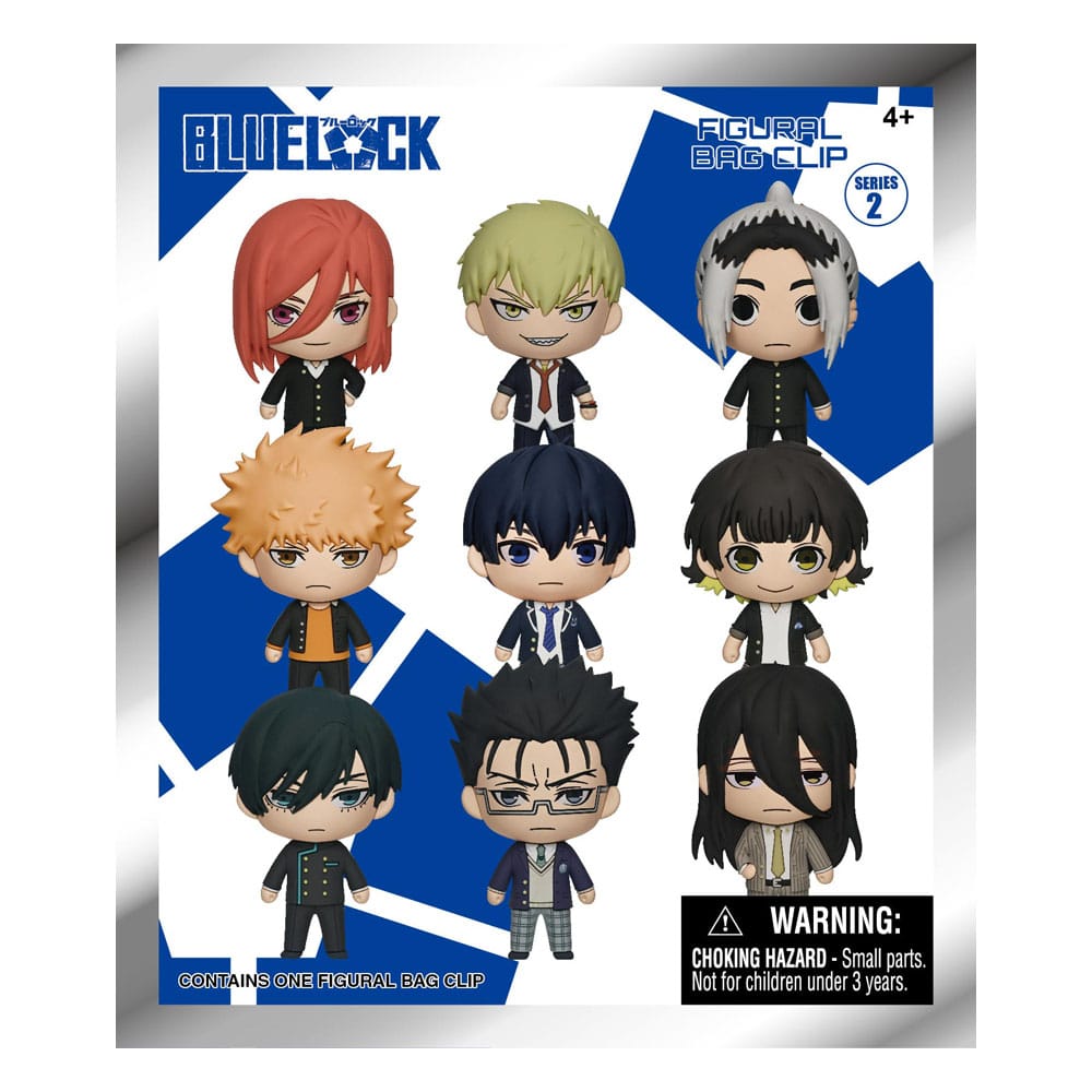 Blue Lock - 1 Blind Bag, 3D PVC Keychain Series 2