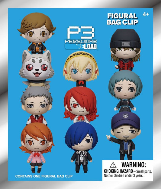 Persona 3 - 1 Blind Bag, 3D Foam Bag Clips Series 1