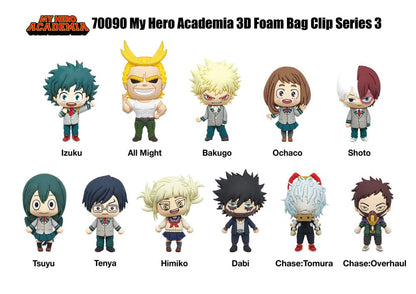 My Hero Academia - 1 Blind Bag, 3D PVC Clips Series 3