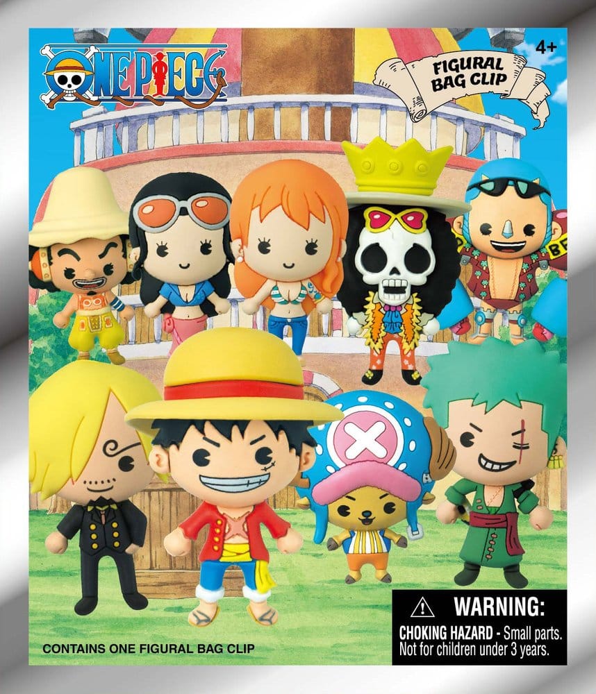 One Piece - 1 Blind Bag, 3D PVC Clips Serie 1