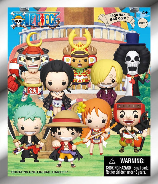 One Piece - 1 Blind Bag, 3D PVC Clips Series 2
