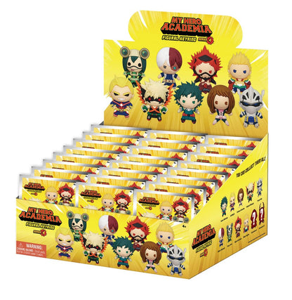 My Hero Academia - 1 Blind Box, 3D PVC Bag Clips Series 4