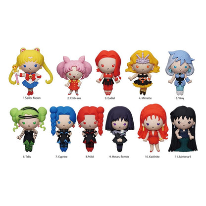 Sailor Moon - 1 Blind Bag, 3D PVC Bag Clips Series 8