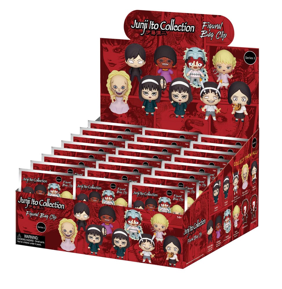 Junji Ito - 1 Blind Bag, Collection PVC Bag Clips Series 1