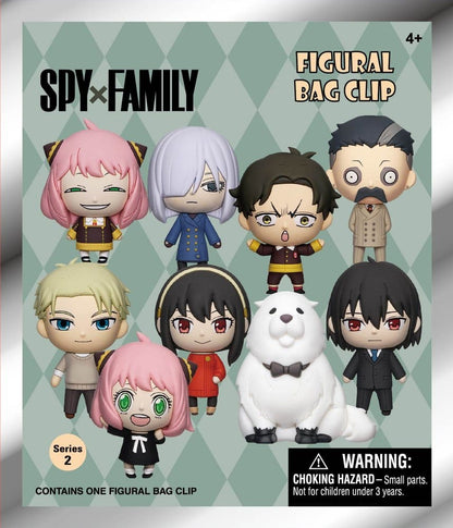 Spy x Family - 1 Blind Bag, 3D PVC Clips Series 2