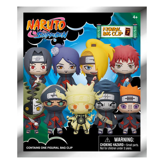 Naruto - 1 Blind Bag, 3D Foam Clips Series 7