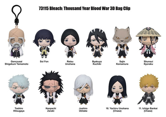 Bleach - 1 Blind Bag, Thousand-Year Blood War 3D PVC Keychain Series 2