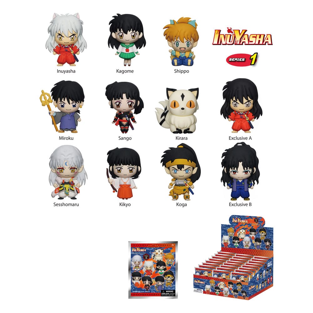 Inuyasha - 1 Blind Bag, PVCClips Series 1