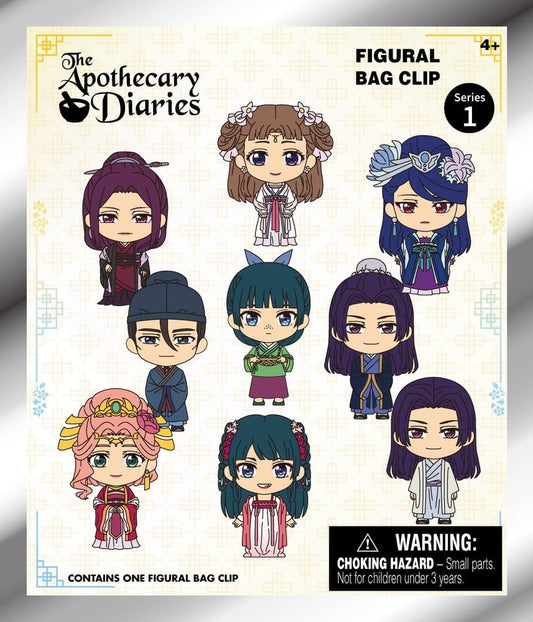 The Apothecary's Diaries - 1 Blind Bag, 3D PVC Bag Charm Series 1
