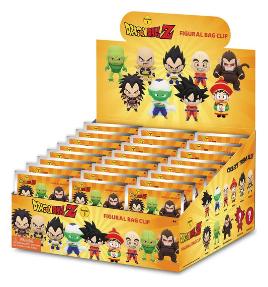 Dragon Ball Z - 1 Blind Bag, 3D PVC Keychain Series 1