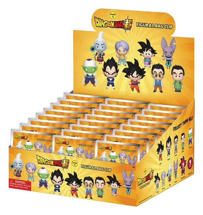 Dragon Ball Super - 1 Blind Bag, 3D PVC Bag Clip Series 1