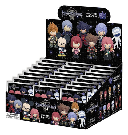 Kingdom Hearts - 1 Blind Bag, 3D PVC Bag Clips Series 4