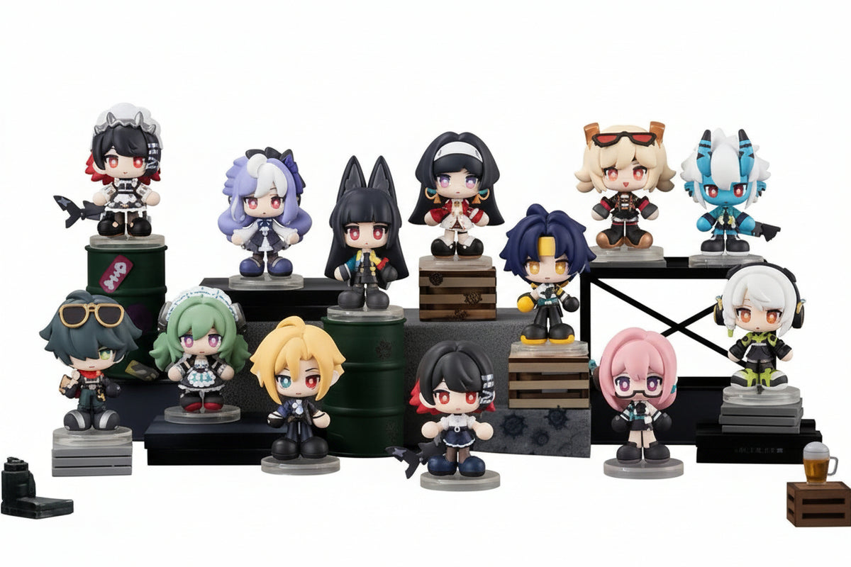 Zenless Zone Zero - 1 Blind Box, PVC Minifiguren Tiny Agents 8-10 cm