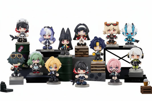 Zenless Zone Zero - 1 Blind Box, PVC Minifiguren Tiny Agents 8-10 cm
