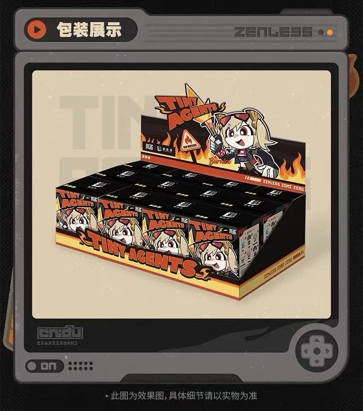 Zenless Zone Zero - 1 Blind Box, PVC Minifiguren Tiny Agents 8-10 cm