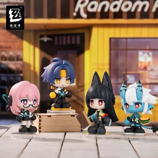 Zenless Zone Zero - 1 Blind Box, PVC Minifiguren Tiny Agents 8-10 cm