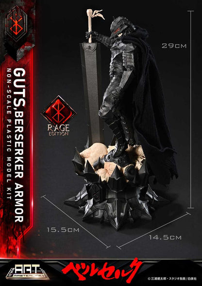 Berserk - Guts, Build Art Masterline Plastic Model Kit Berserker Armor Rage 30 cm