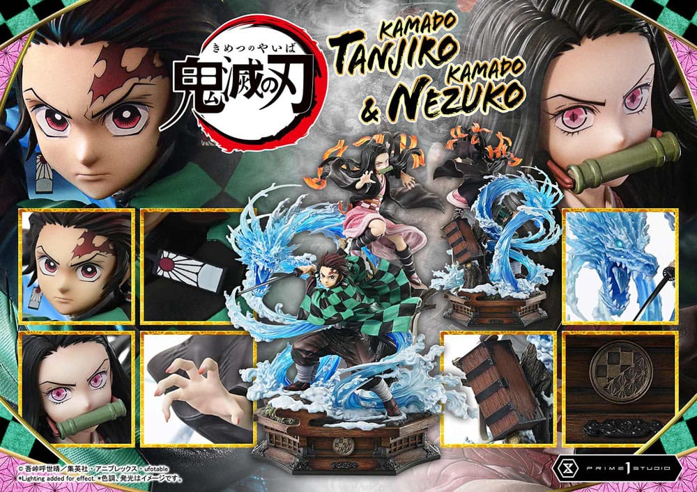 Demon Slayer: Kimetsu no Yaiba - Nezuko & Tanjiro, Concept Masterline Series Statue 1/6 56 cm