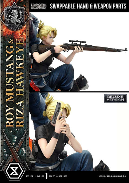 Fullmetal Alchemist - Roy Mustang & Riza Hawkeye Concept Masterline 1/6 Scale Deluxe Bonus Version 50 cm Statue
