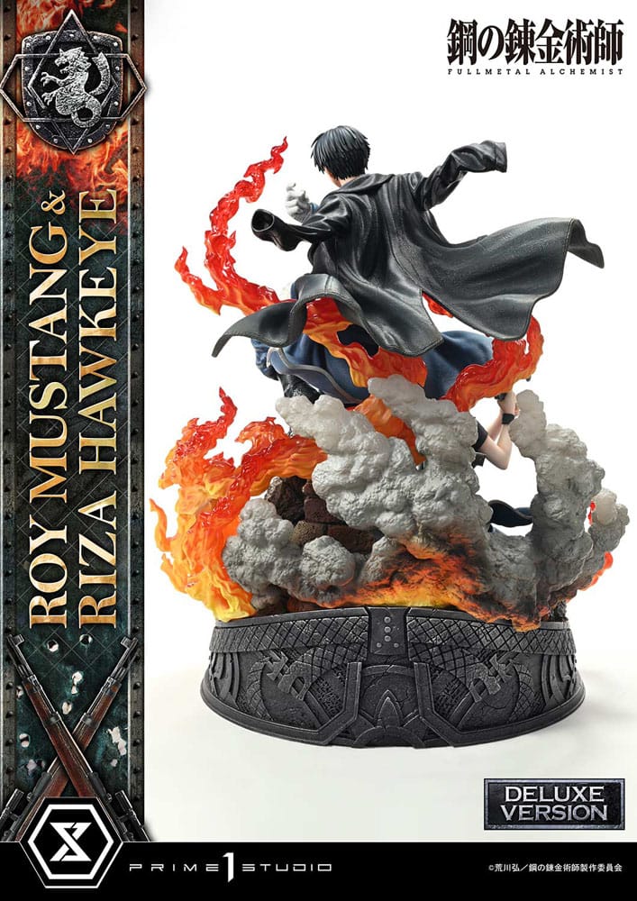 Fullmetal Alchemist - Roy Mustang & Riza Hawkeye Concept Masterline 1/6 Scale Deluxe Bonus Version 50 cm Statue
