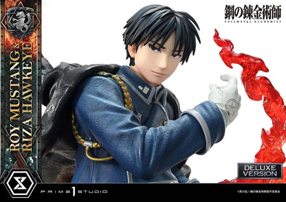 Fullmetal Alchemist - Roy Mustang & Riza Hawkeye Concept Masterline 1/6 Scale Deluxe Bonus Version 50 cm Statue