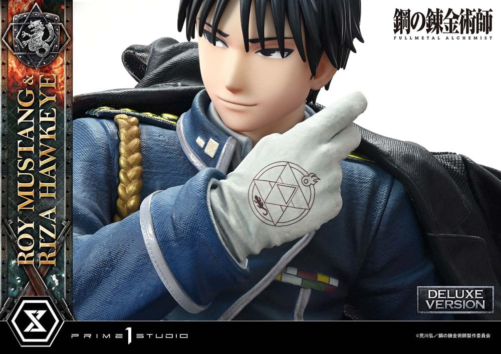 Fullmetal Alchemist - Roy Mustang & Riza Hawkeye Concept Masterline 1/6 Scale Deluxe Bonus Version 50 cm Statue