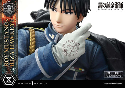 Fullmetal Alchemist - Roy Mustang & Riza Hawkeye Concept Masterline 1/6 Scale Deluxe Bonus Version 50 cm Statue