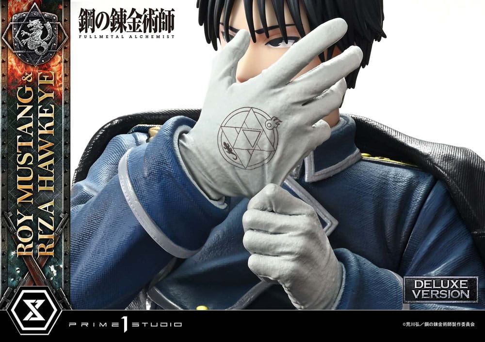 Fullmetal Alchemist - Roy Mustang & Riza Hawkeye Concept Masterline 1/6 Scale Deluxe Bonus Version 50 cm Statue
