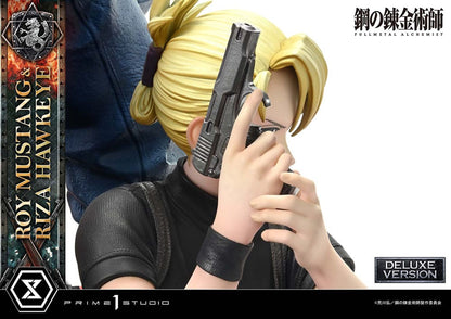 Fullmetal Alchemist - Roy Mustang & Riza Hawkeye Concept Masterline 1/6 Scale Deluxe Bonus Version 50 cm Statue