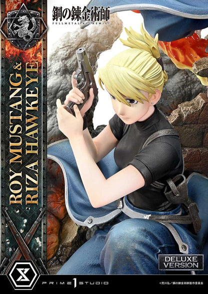 Fullmetal Alchemist - Roy Mustang & Riza Hawkeye Concept Masterline 1/6 Scale Deluxe Bonus Version 50 cm Statue