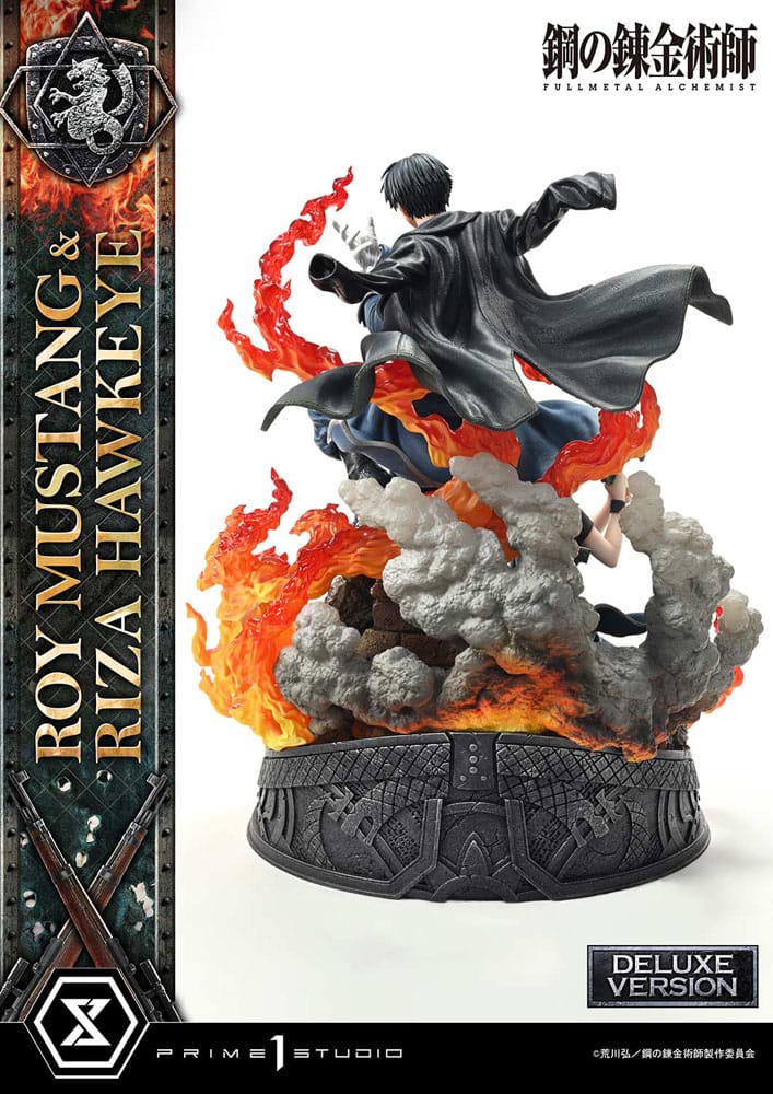 Fullmetal Alchemist - Roy Mustang & Riza Hawkeye Concept Masterline 1/6 Scale Deluxe Bonus Version 50 cm Statue