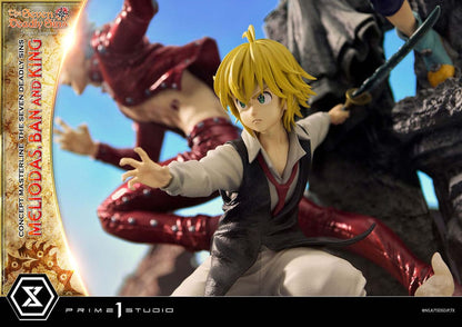 Seven Deadly Sins - Meliodas, Ban and King, Concept Masterline Series Statue 55 cm