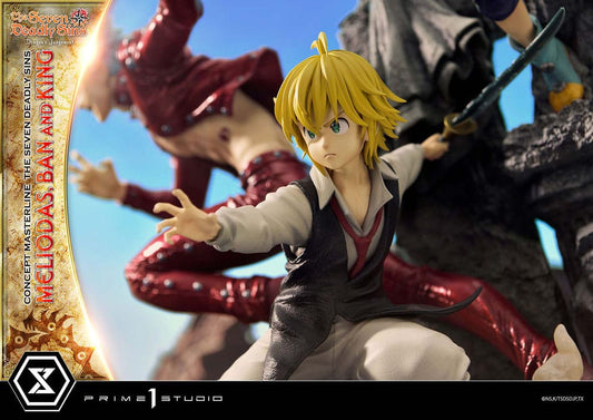Seven Deadly Sins - Meliodas, Ban and King, Concept Masterline Series Statue 55 cm