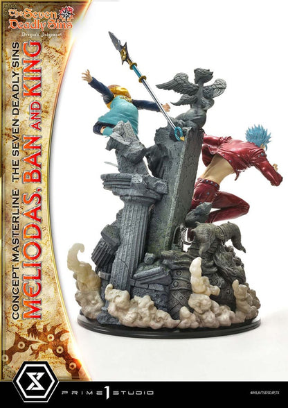 Seven Deadly Sins - Meliodas, Ban and King, Concept Masterline Series Statue 55 cm