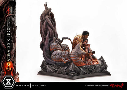 Berserk - Guts & Casca, Ultimate Legacy Art Kentaro Miura Statue 1/4 72 cm