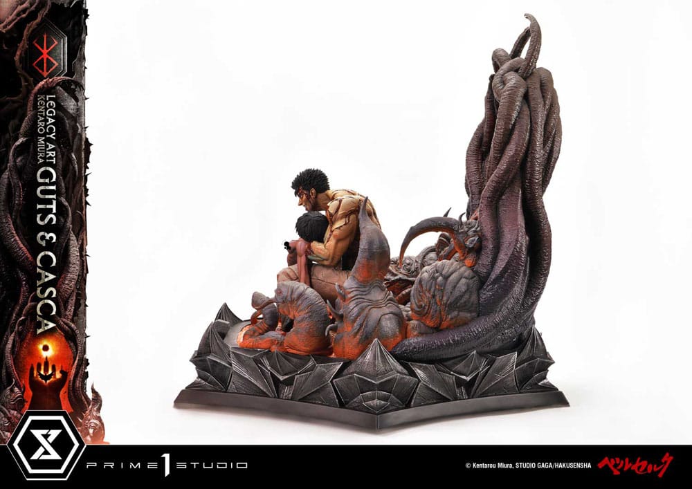 Berserk - Guts & Casca, Ultimate Legacy Art Kentaro Miura Statue 1/4 72 cm
