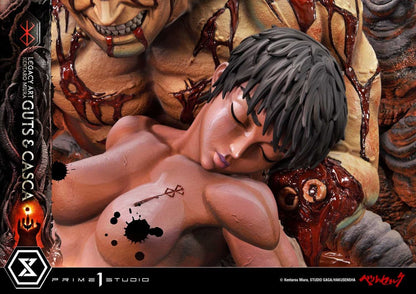Berserk - Guts & Casca, Ultimate Legacy Art Kentaro Miura Statue 1/4 72 cm