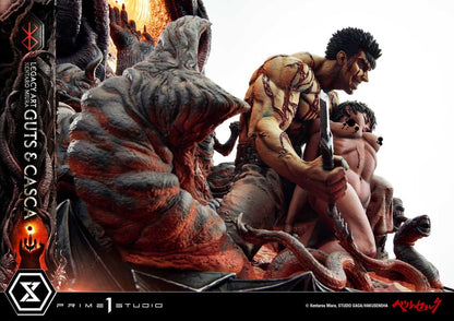 Berserk - Guts & Casca, Ultimate Legacy Art Kentaro Miura Statue 1/4 72 cm