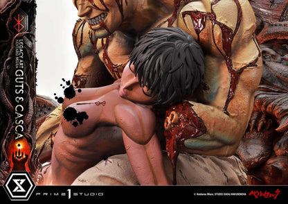 Berserk - Guts & Casca, Ultimate Legacy Art Kentaro Miura Statue 1/4 72 cm
