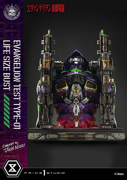 Neon Genesis Evangelion - Type-01, Bust 1/1 Test (Concept by Josh Nizzi) 86 cm