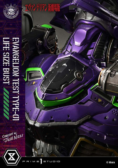 Neon Genesis Evangelion - Type-01, Bust 1/1 Test (Concept by Josh Nizzi) 86 cm