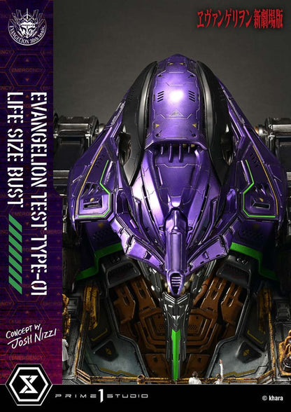 Neon Genesis Evangelion - Type-01, Bust 1/1 Test (Concept by Josh Nizzi) 86 cm