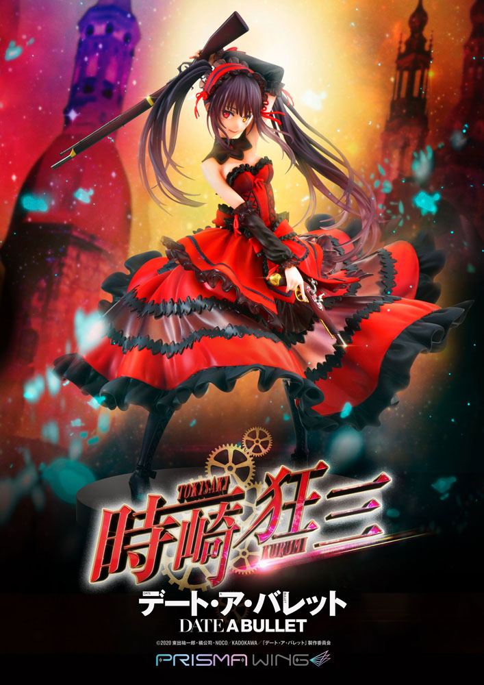 Date A Live - Kurumi Tokisaki, Fragment: Date A Bullet Prisma Wing PVC Statue 1/7 27 cm
