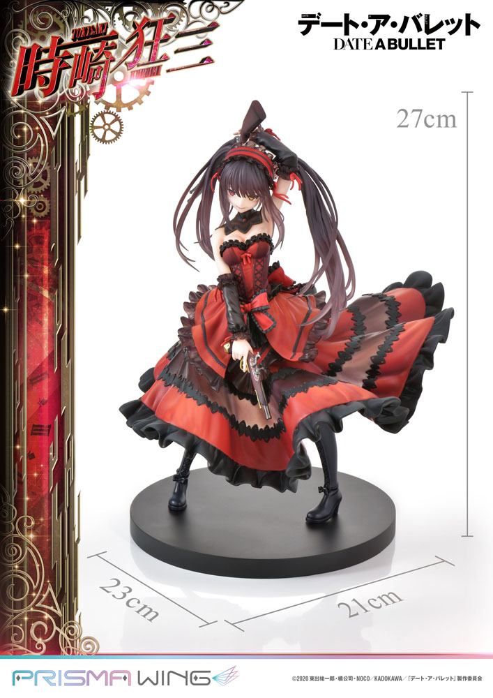 Date A Live - Kurumi Tokisaki, Fragment: Date A Bullet Prisma Wing PVC Statue 1/7 27 cm