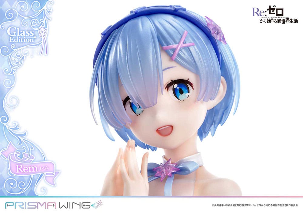 Re:Zero - Starting Life in Another World - Rem, Prisma Wing PVC Statue 1/7 Glass Edition 23 cm