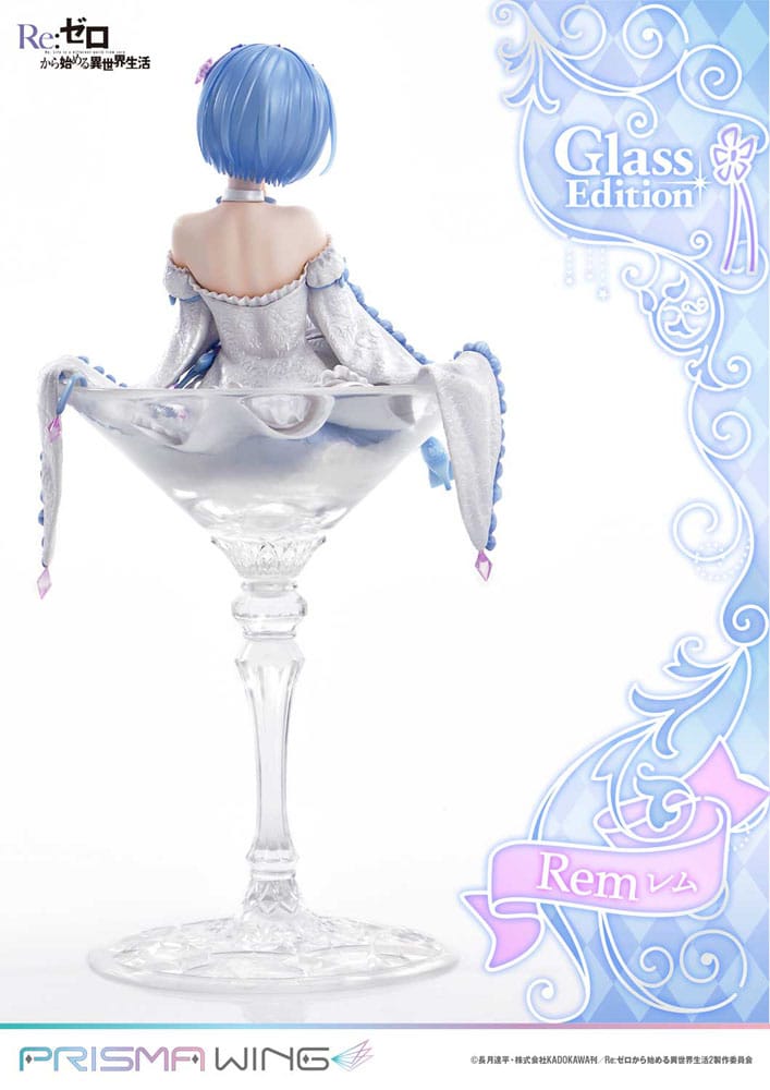 Re:Zero - Starting Life in Another World - Rem, Prisma Wing PVC Statue 1/7 Glass Edition 23 cm