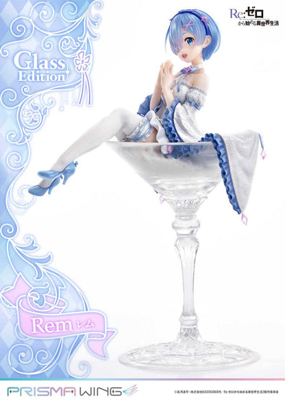 Re:Zero - Starting Life in Another World - Rem, Prisma Wing PVC Statue 1/7 Glass Edition 23 cm