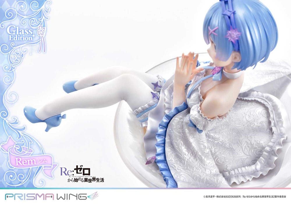 Re:Zero - Starting Life in Another World - Rem, Prisma Wing PVC Statue 1/7 Glass Edition 23 cm