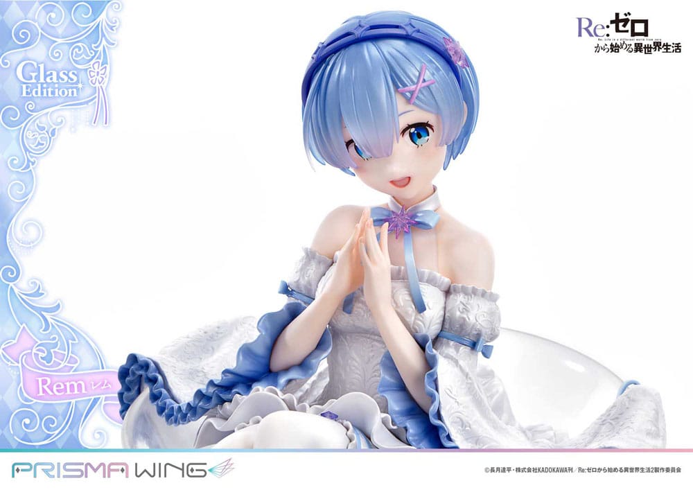 Re:Zero - Starting Life in Another World - Rem, Prisma Wing PVC Statue 1/7 Glass Edition 23 cm
