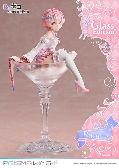 Re:ZERO - Starting Life in Another World - Ram, Prisma Wing PVC Statue 1/7 Glass Edition 24 cm